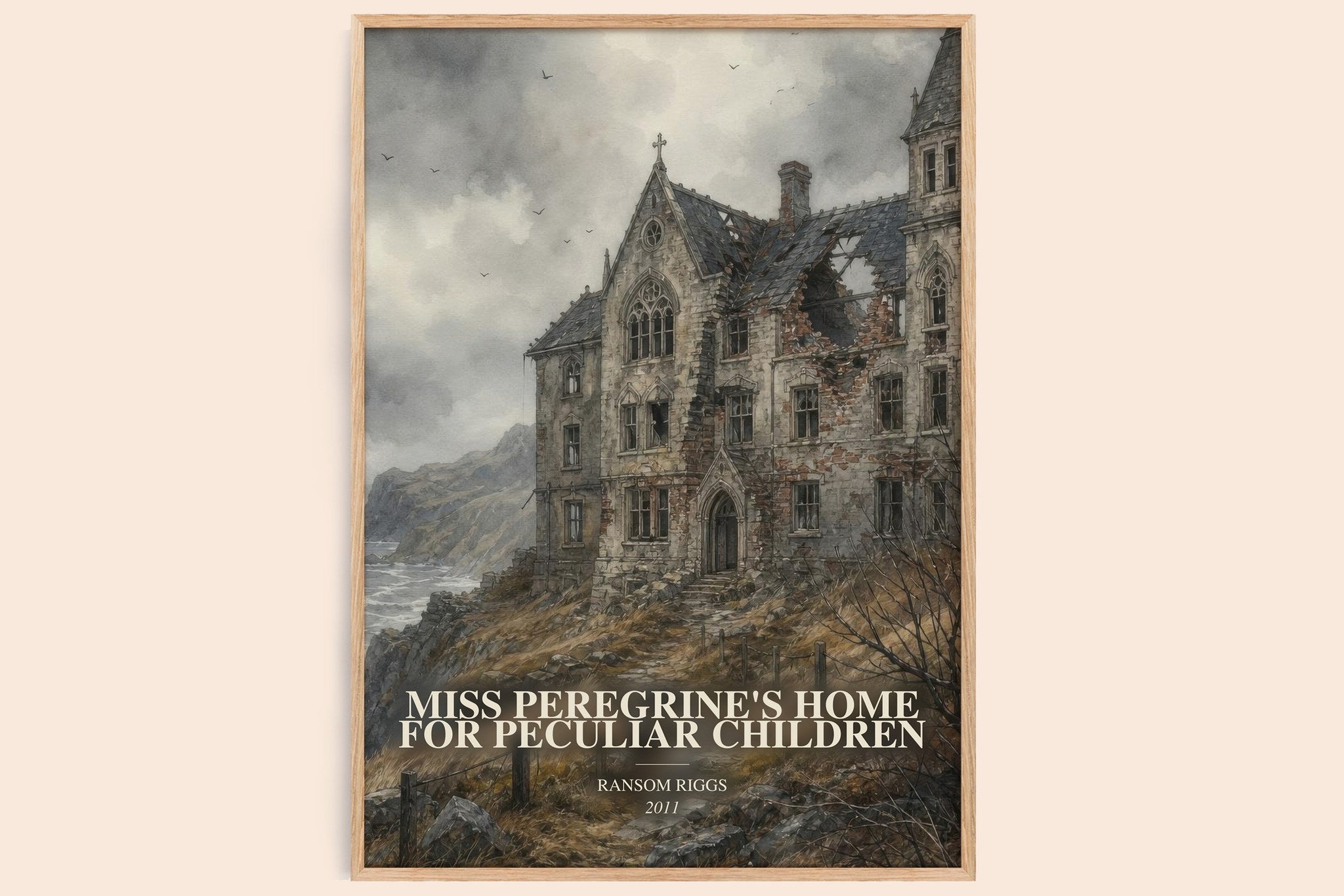 Miss Peregrine's Home for Peculiar Children Book Watercolour Illustration by Ransom Riggs