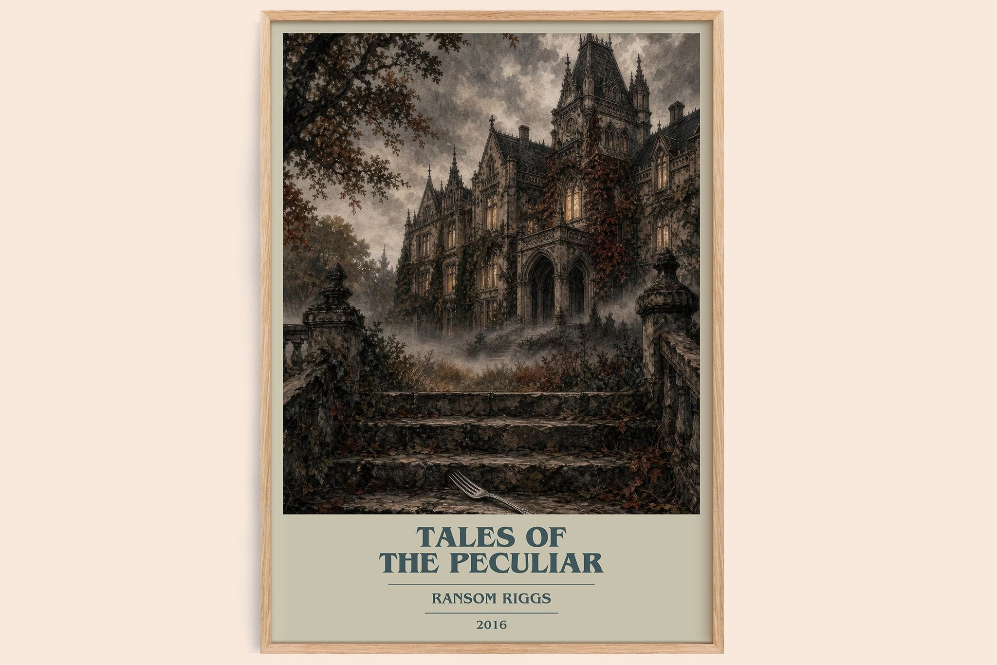 Tales of the Peculiar Book Cover Poster by Ransom Riggs