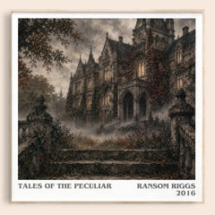 Tales of the Peculiar literary book poster by Ransom Riggs – framed literary art print