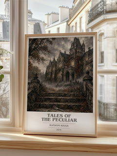 Tales of the Peculiar book cover poster colour and style options – Ransom Riggs book art