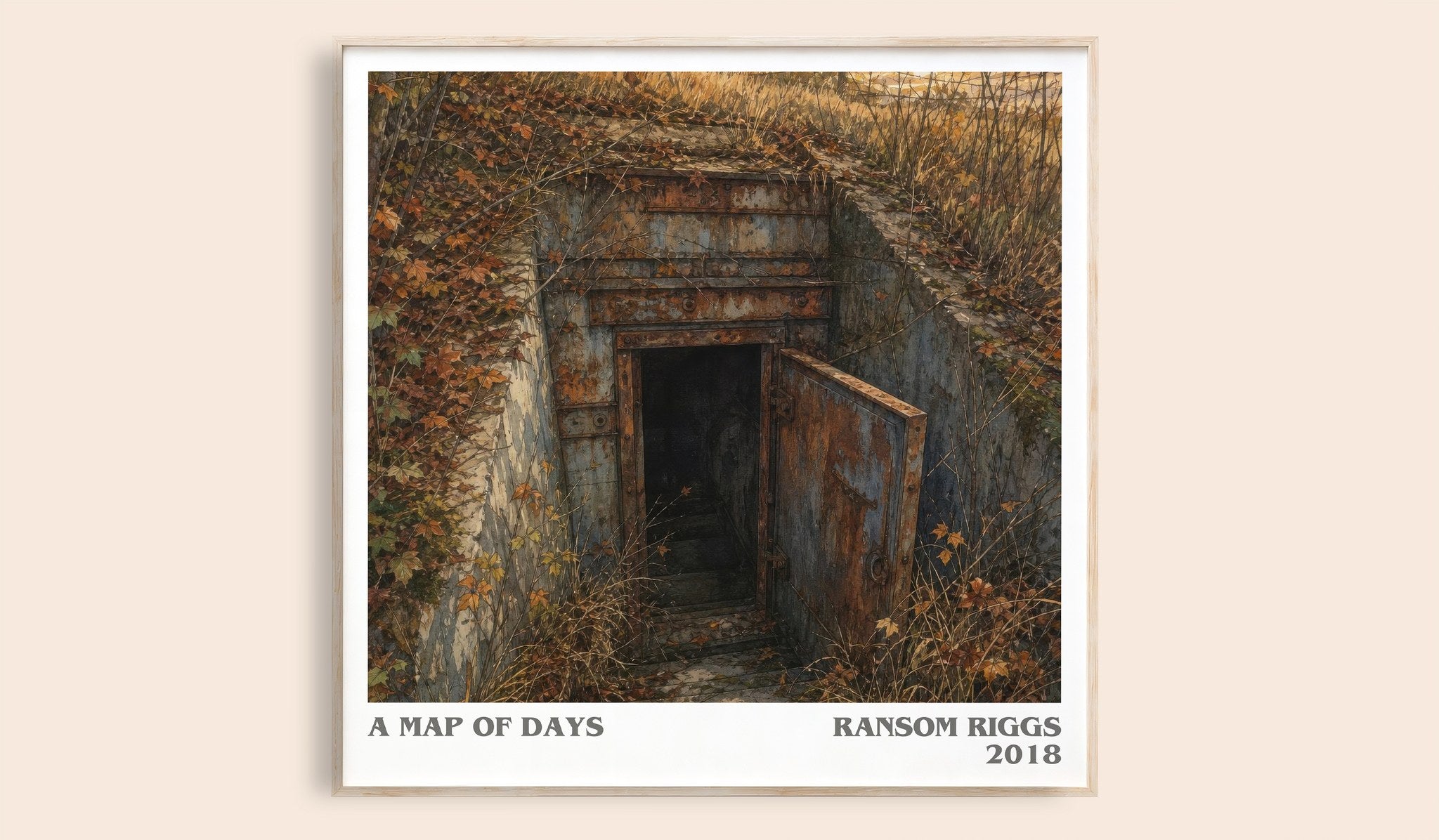 A Map of Days Literary Art Print by Ransom Riggs