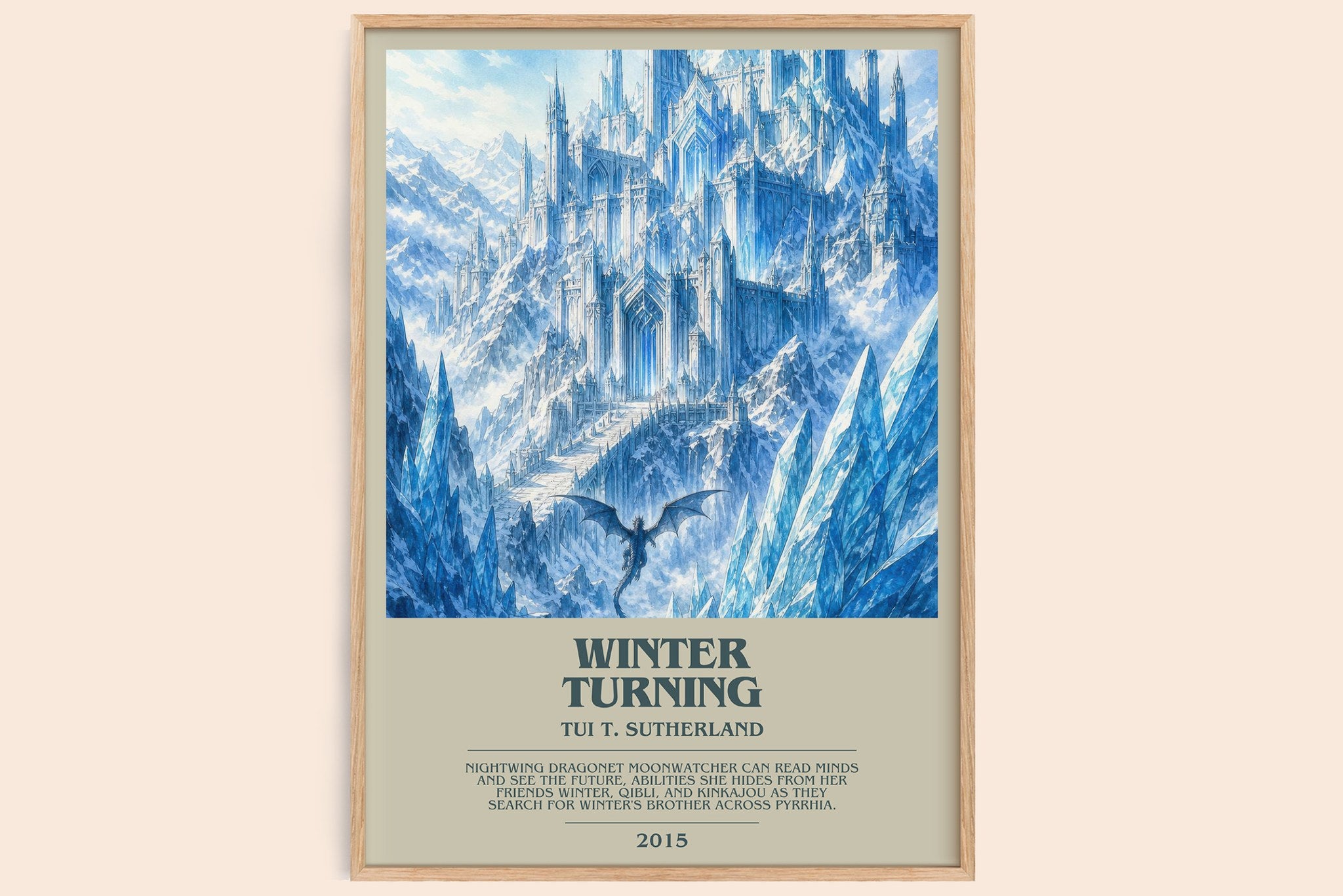 Winter Turning Bookish Wall Art by Tui T. Sutherland