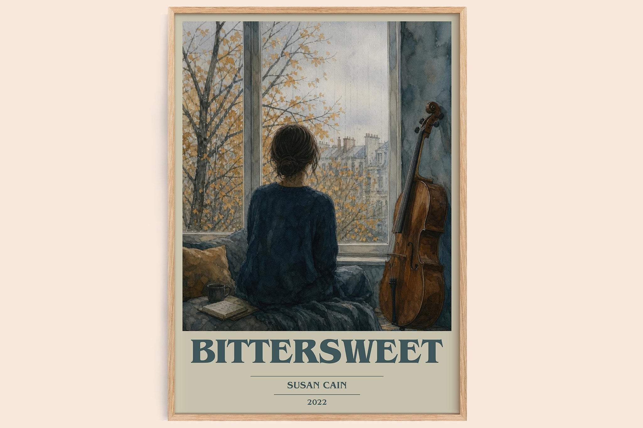 Bittersweet Book Cover Poster by Susan Cain