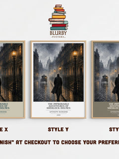 Improbable Adventures of Sherlock Holmes Book Cover Poster – A. – image 4