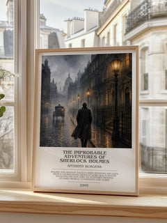 Improbable Adventures of Sherlock Holmes Bookish Wall Art – A. Burgess – image 2