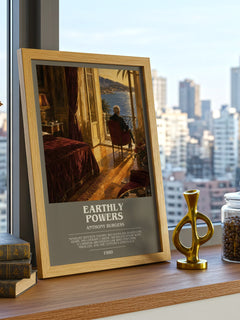 Earthly Powers Bookish Wall Art by Anthony Burgess – image 3