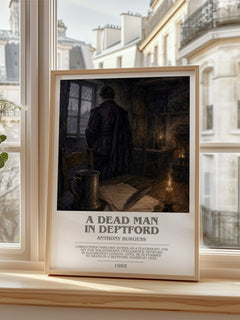 A Dead Man in Deptford Bookish Wall Art by Anthony Burgess – image 2