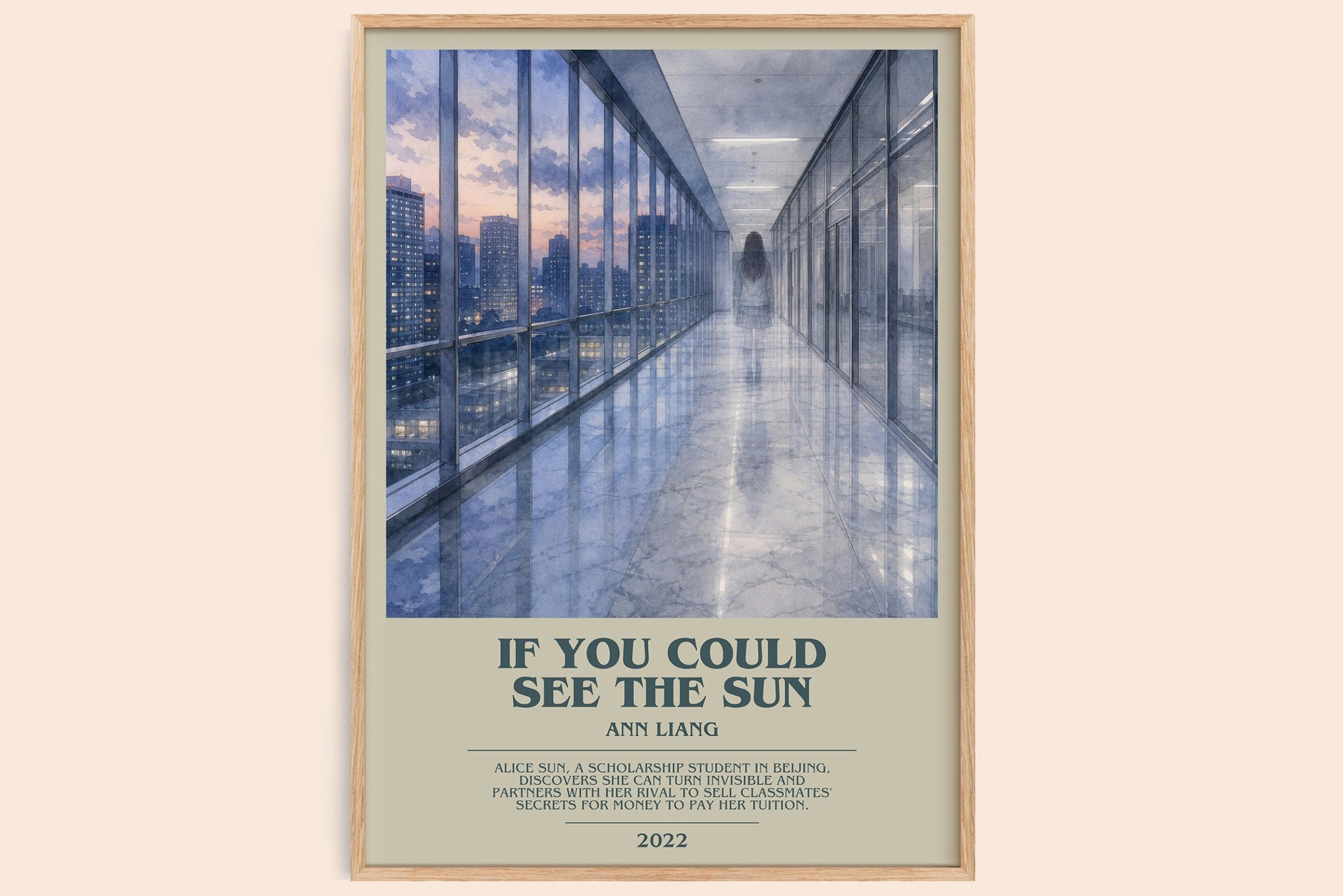 If You Could See the Sun Bookish Wall Art by Ann Liang