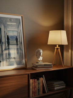 Impulse watercolour print on bookshelf – Ellen Hopkins fan gift