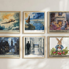 Impulse literary art print colour and style options – Ellen Hopkins book art