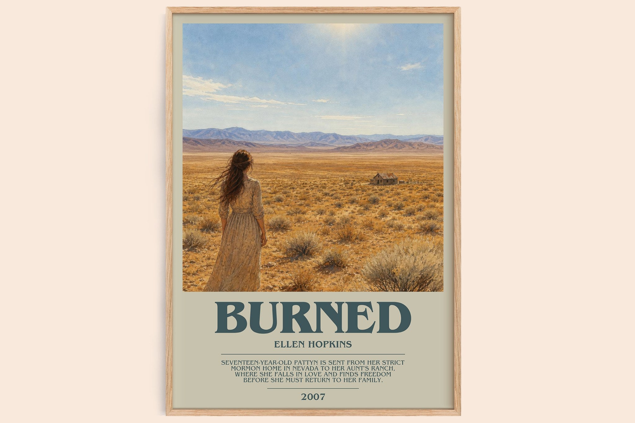 Burned Bookish Wall Art by Ellen Hopkins