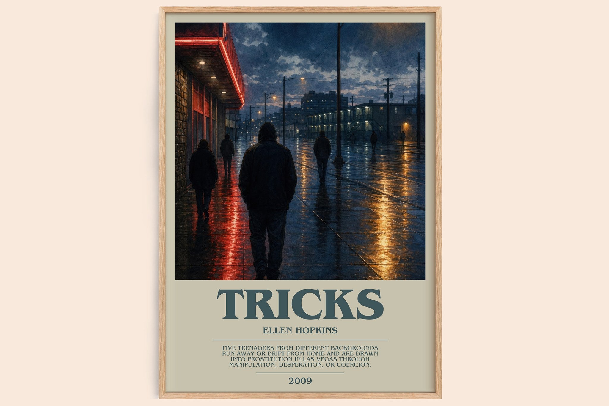 Tricks Bookish Wall Art by Ellen Hopkins