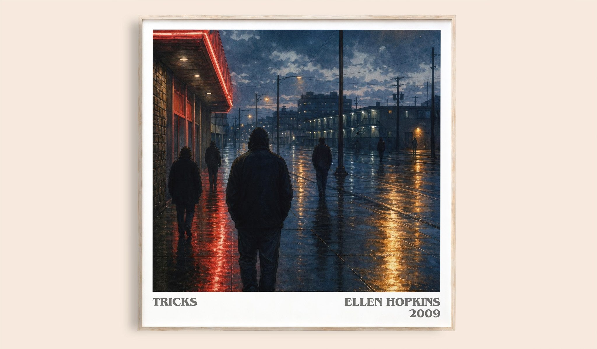 Tricks Literary Art Print by Ellen Hopkins