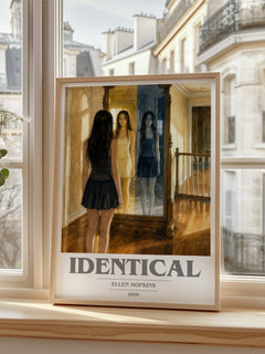 Identical book cover poster colour and style options – Ellen Hopkins book art