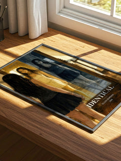 Identical watercolour book poster framed on wall – young adult wall art