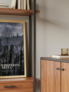 The Whispering Skull book watercolour illustration paper finish options – matte satin gloss