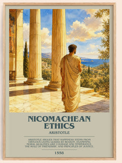 Nicomachean Ethics Bookish Wall Art by Aristotle – image 1