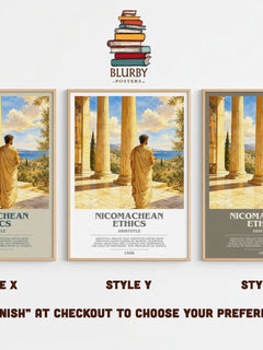 Nicomachean Ethics Bookish Wall Art by Aristotle – image 4