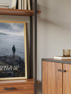 History Is All You Left Me book watercolour illustration paper finish options – matte satin gloss