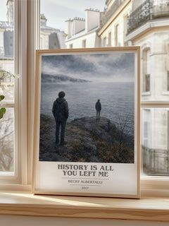 History Is All You Left Me book cover poster colour and style options – Becky Albertalli book art
