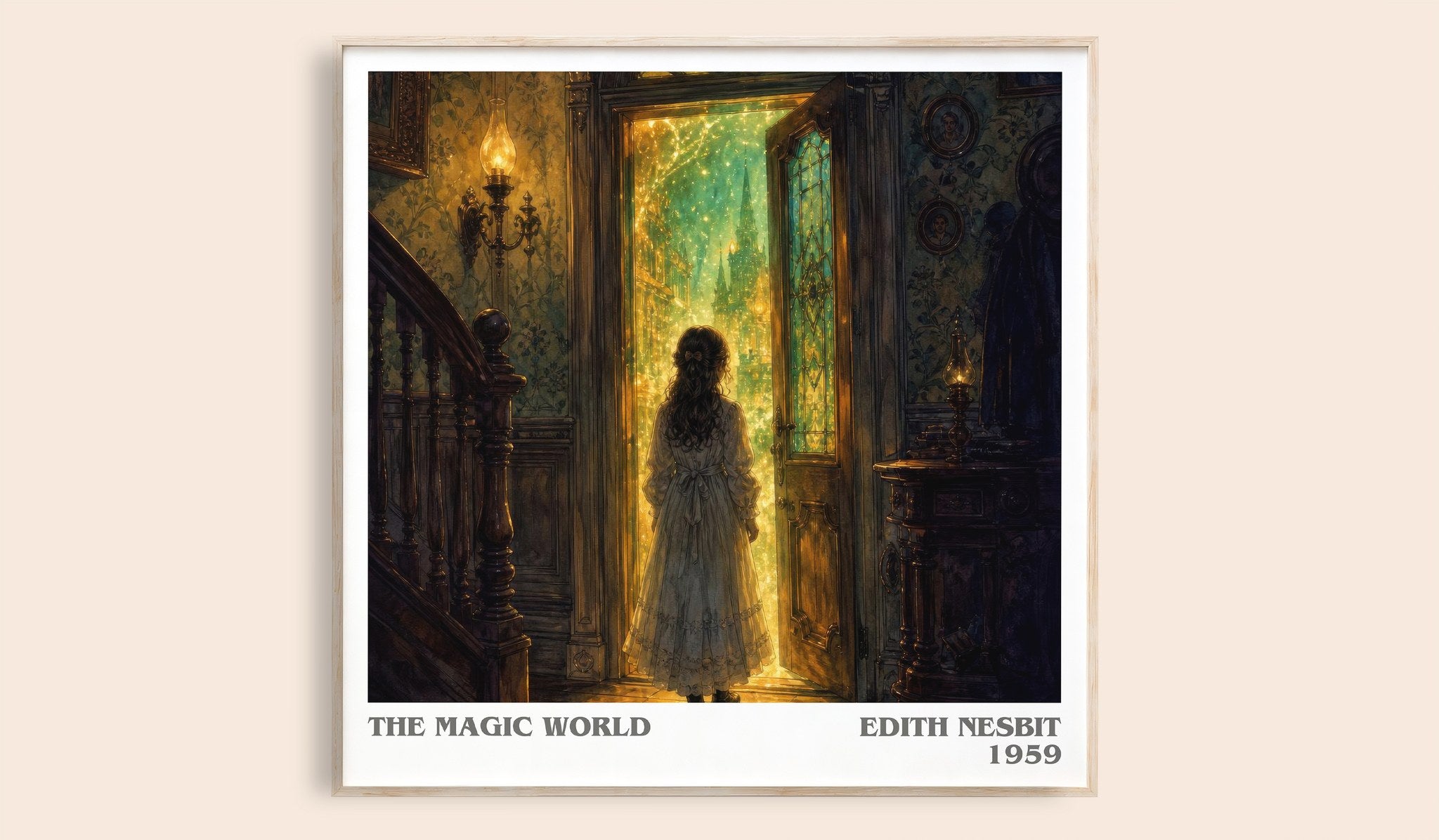 The Magic World Literary Art Print by Edith Nesbit