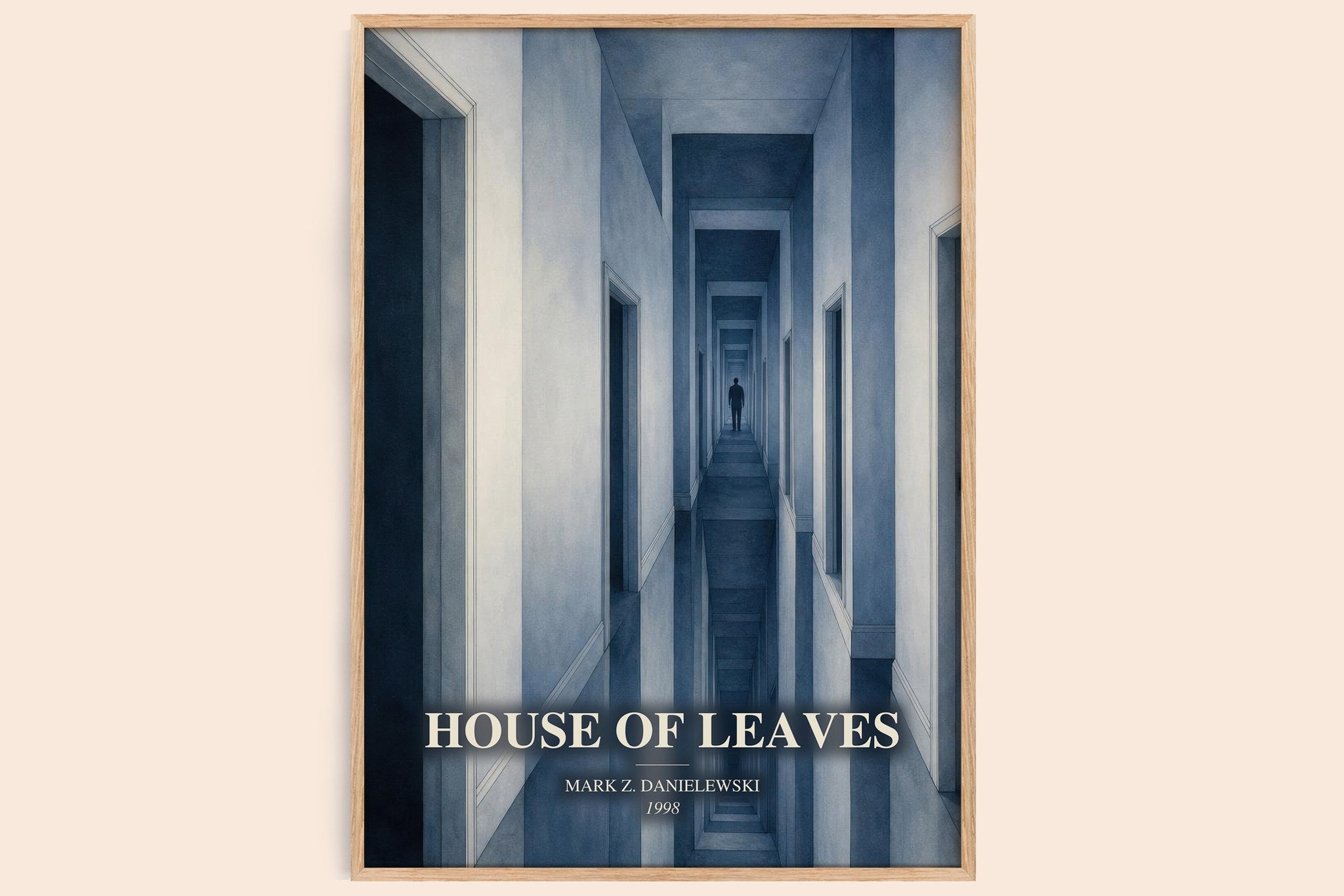 House of Leaves Book Watercolour Illustration by Mark Z. Danielewski
