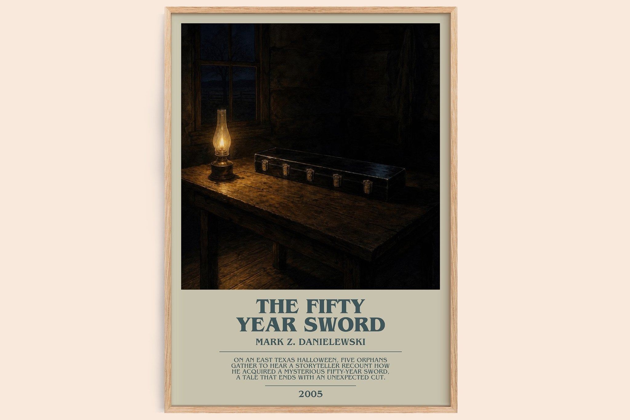 The fifty year sword Bookish Wall Art by Mark Z. Danielewski