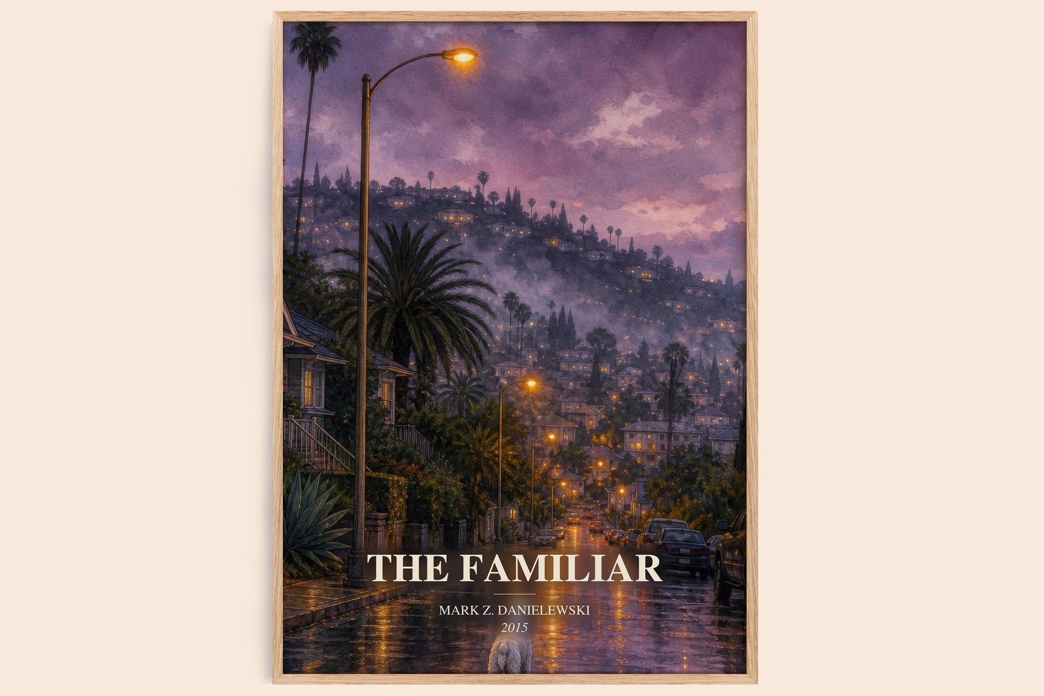 The familiar Book Watercolour Illustration by Mark Z. Danielewski