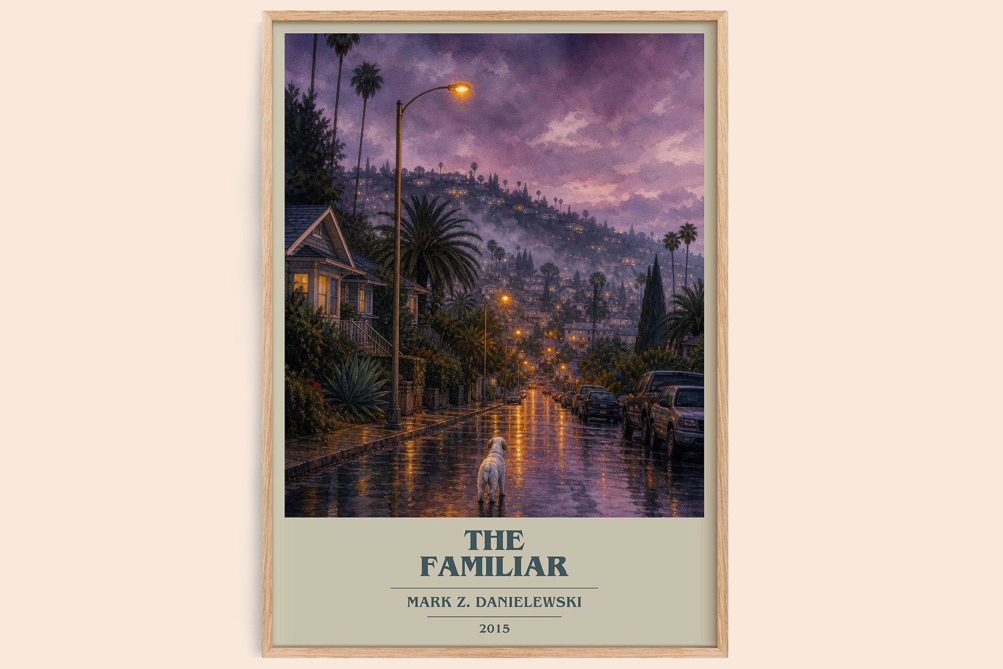 The familiar Book Cover Poster by Mark Z. Danielewski