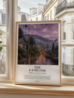 The familiar Bookish Wall Art by Mark Z. Danielewski – image 2