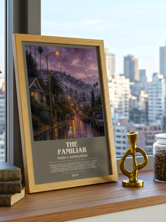 The familiar Bookish Wall Art by Mark Z. Danielewski – image 3