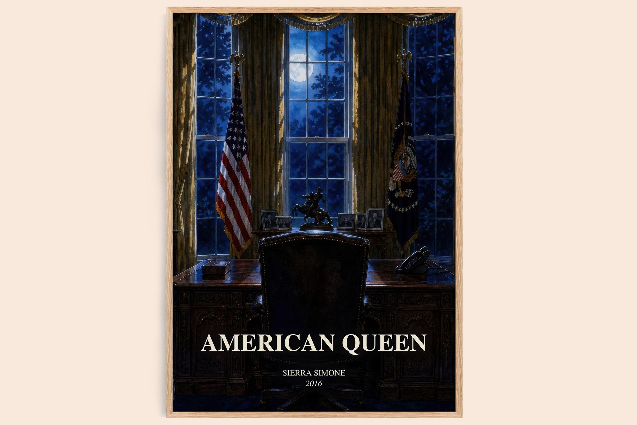 American Queen Book Watercolour Illustration by Sierra Simone