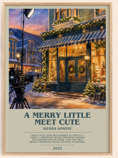 A Merry Little Meet Cute Bookish Wall Art by Sierra Simone – image 1