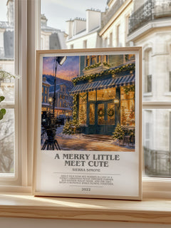 A Merry Little Meet Cute Bookish Wall Art by Sierra Simone – image 2