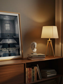 Talking With Female Serial Killers watercolour print on bookshelf – Christopher Berry-Dee fan gift