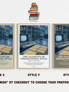 elements of programming style Bookish Wall Art by Brian W. Kernighan – image 4