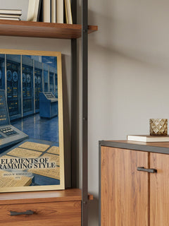 The elements of programming style book watercolour illustration paper finish options – matte satin gloss