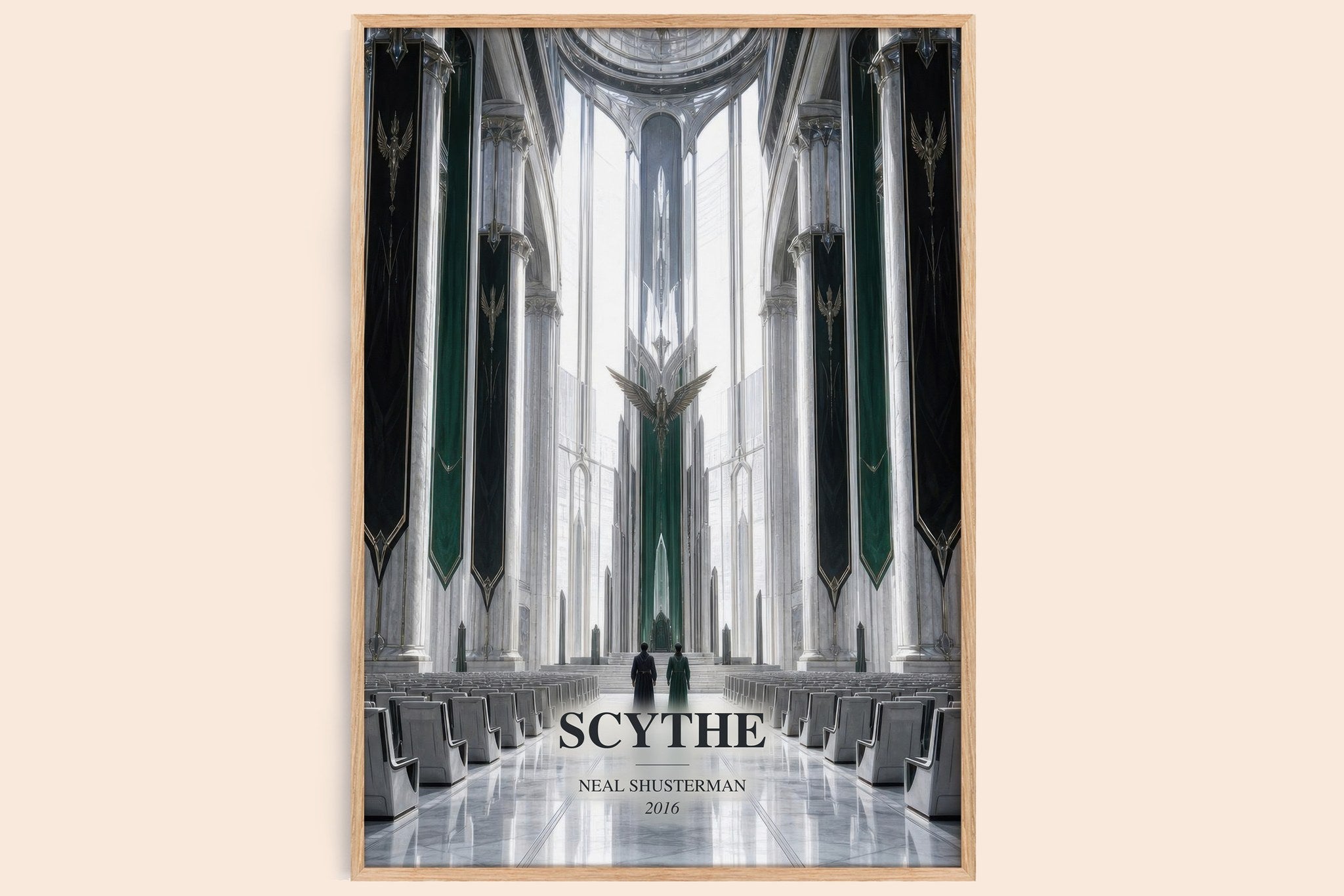 Scythe Book Watercolour Illustration by Neal Shusterman