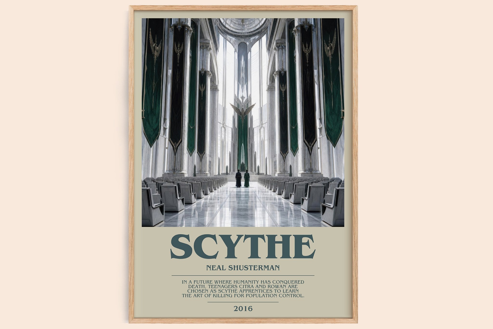 Scythe Bookish Wall Art by Neal Shusterman