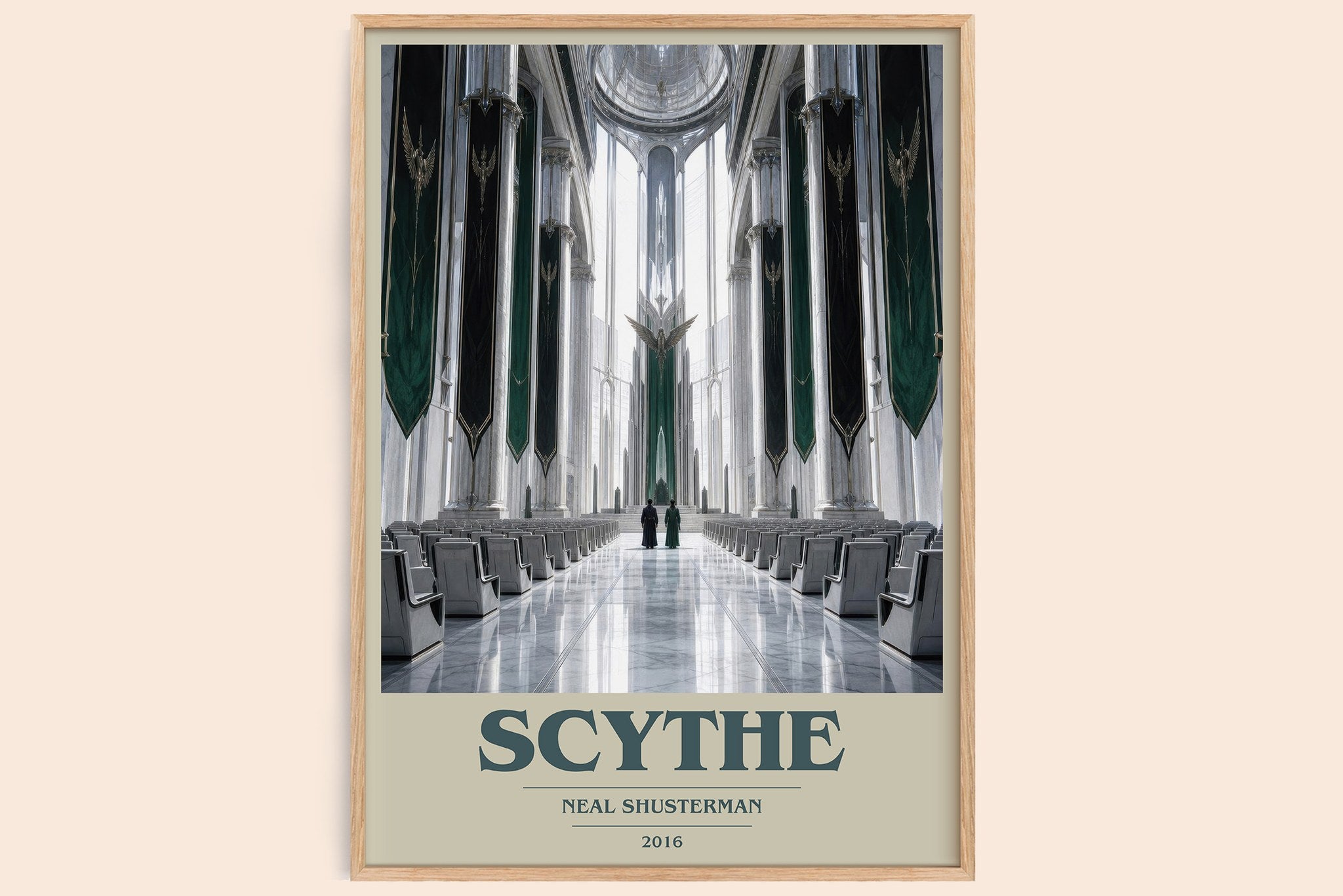 Scythe Book Cover Poster by Neal Shusterman