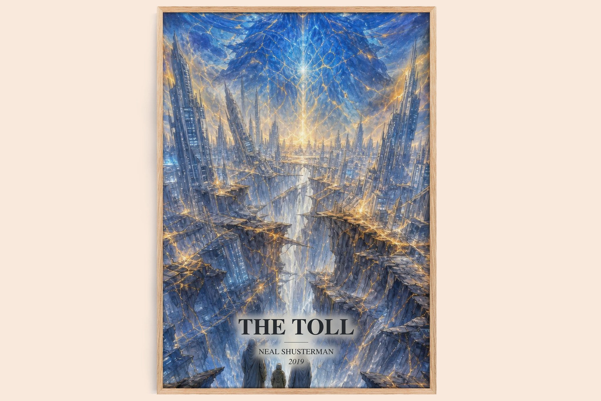 The Toll Book Watercolour Illustration by Neal Shusterman