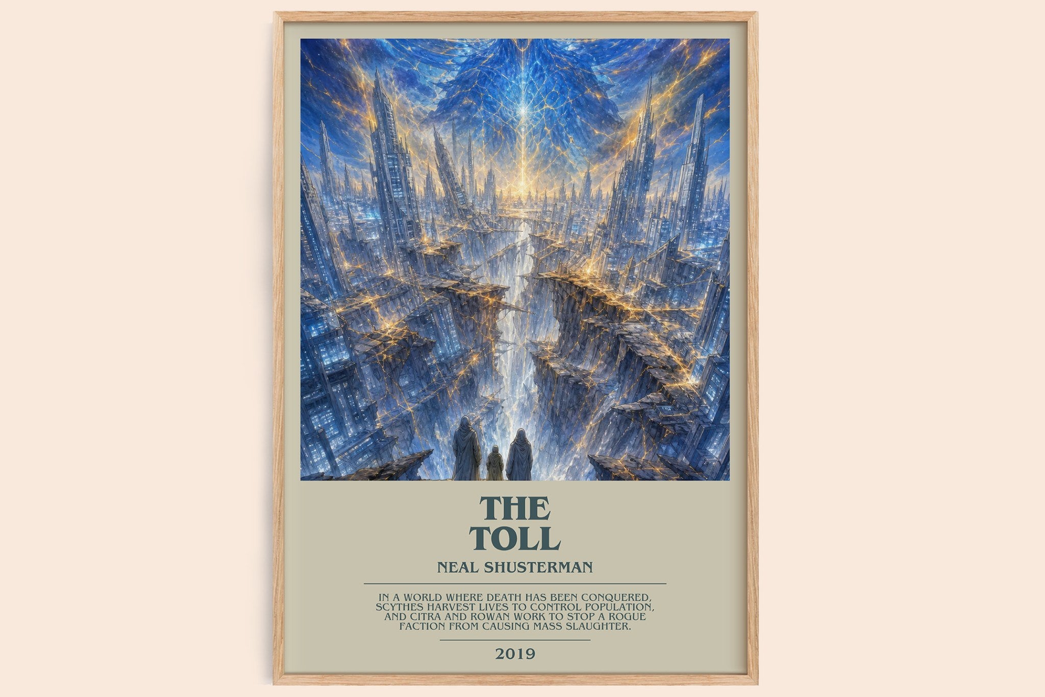The Toll Bookish Wall Art by Neal Shusterman