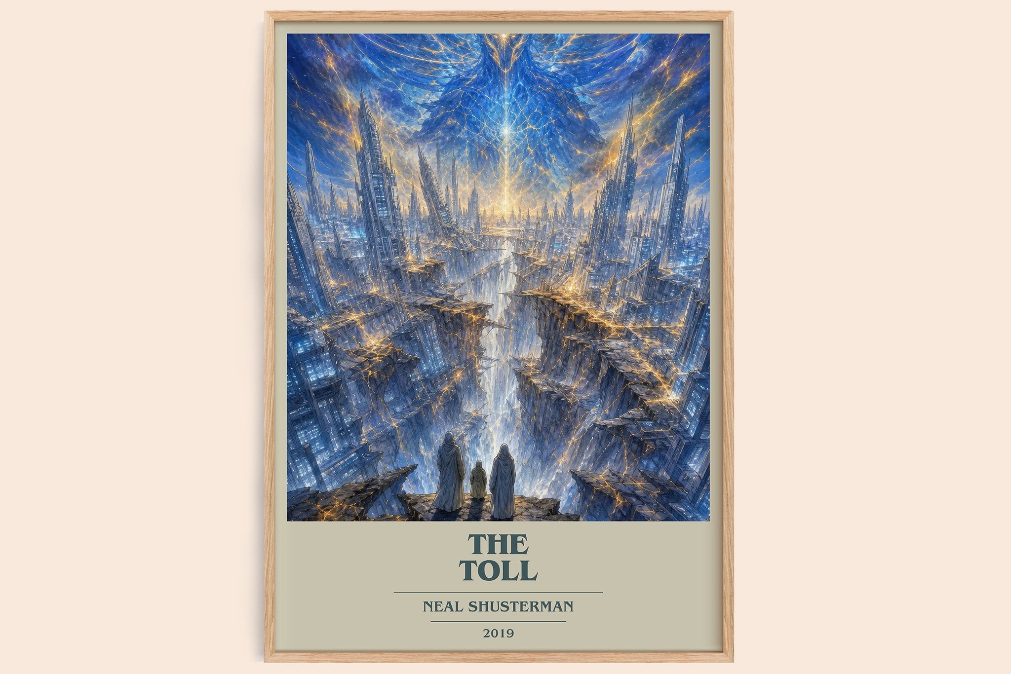 The Toll Book Cover Poster by Neal Shusterman