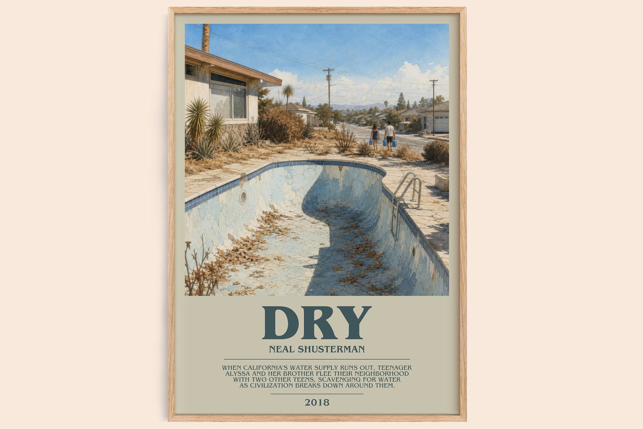 Dry Bookish Wall Art by Neal Shusterman