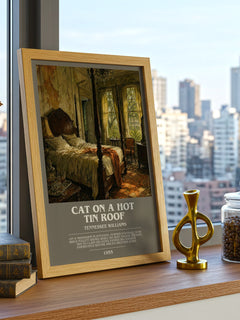 Cat on a Hot Tin Roof Bookish Wall Art by Tennessee Williams – image 3