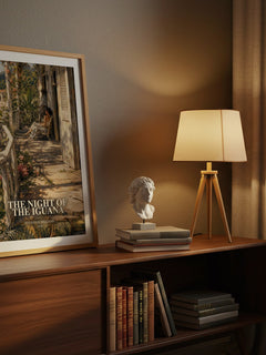 The night of the iguana watercolour print on bookshelf – Tennessee Williams fan gift