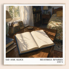 Go Ask Alice Literary Art Print by Beatrice Sparks – image 1
