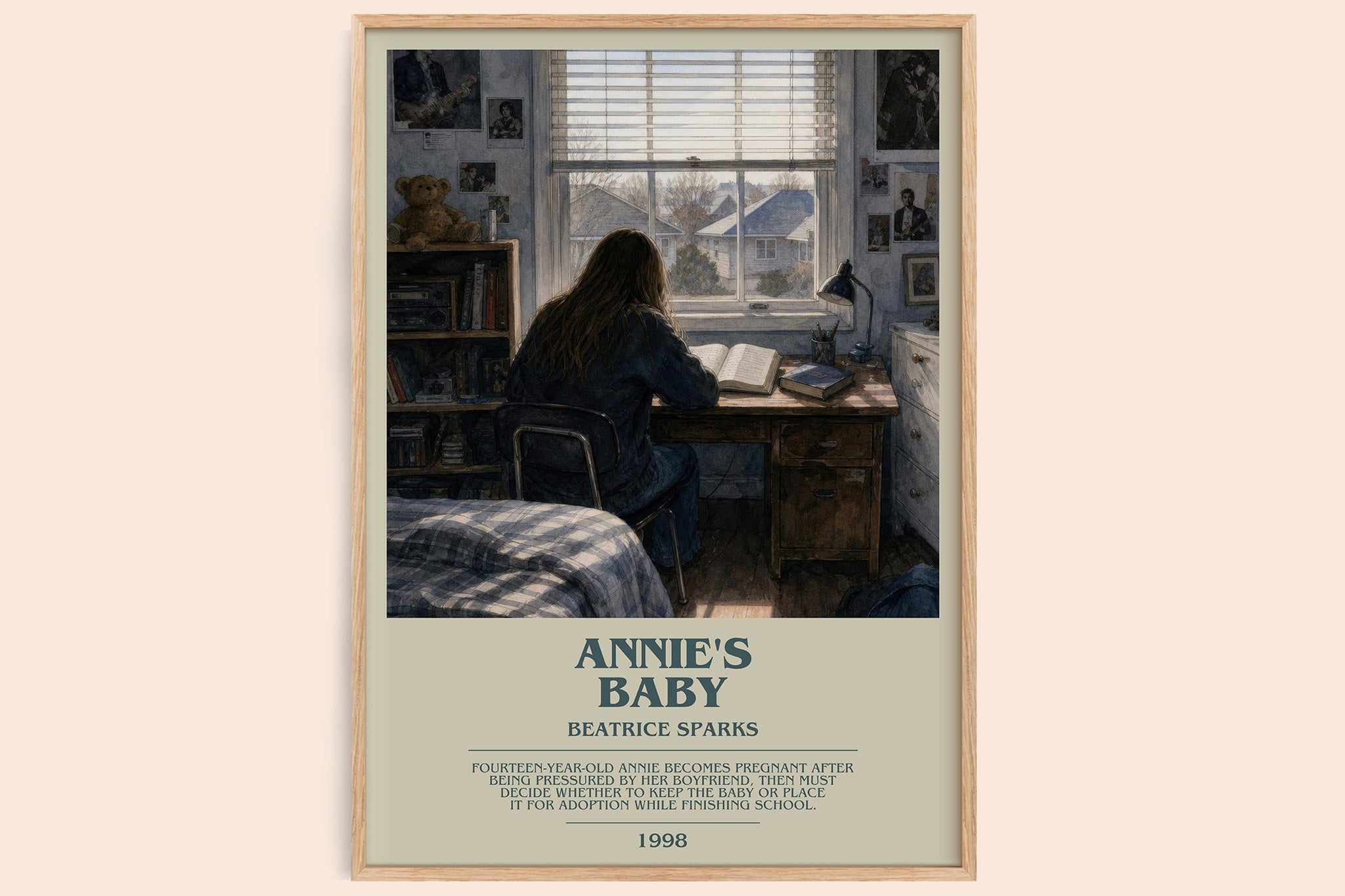 Annie's Baby Bookish Wall Art by Beatrice Sparks