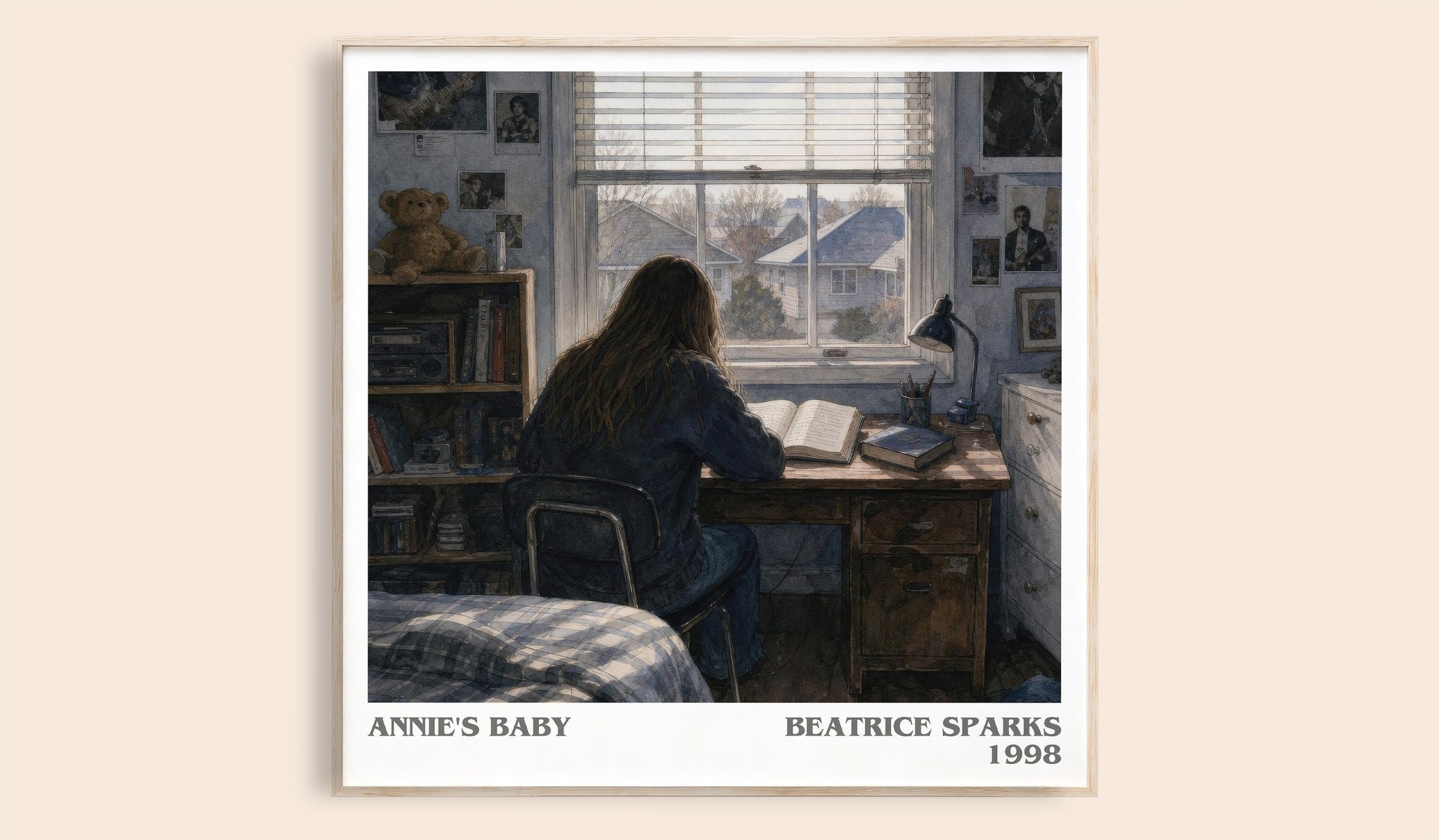 Annie's Baby Literary Art Print by Beatrice Sparks