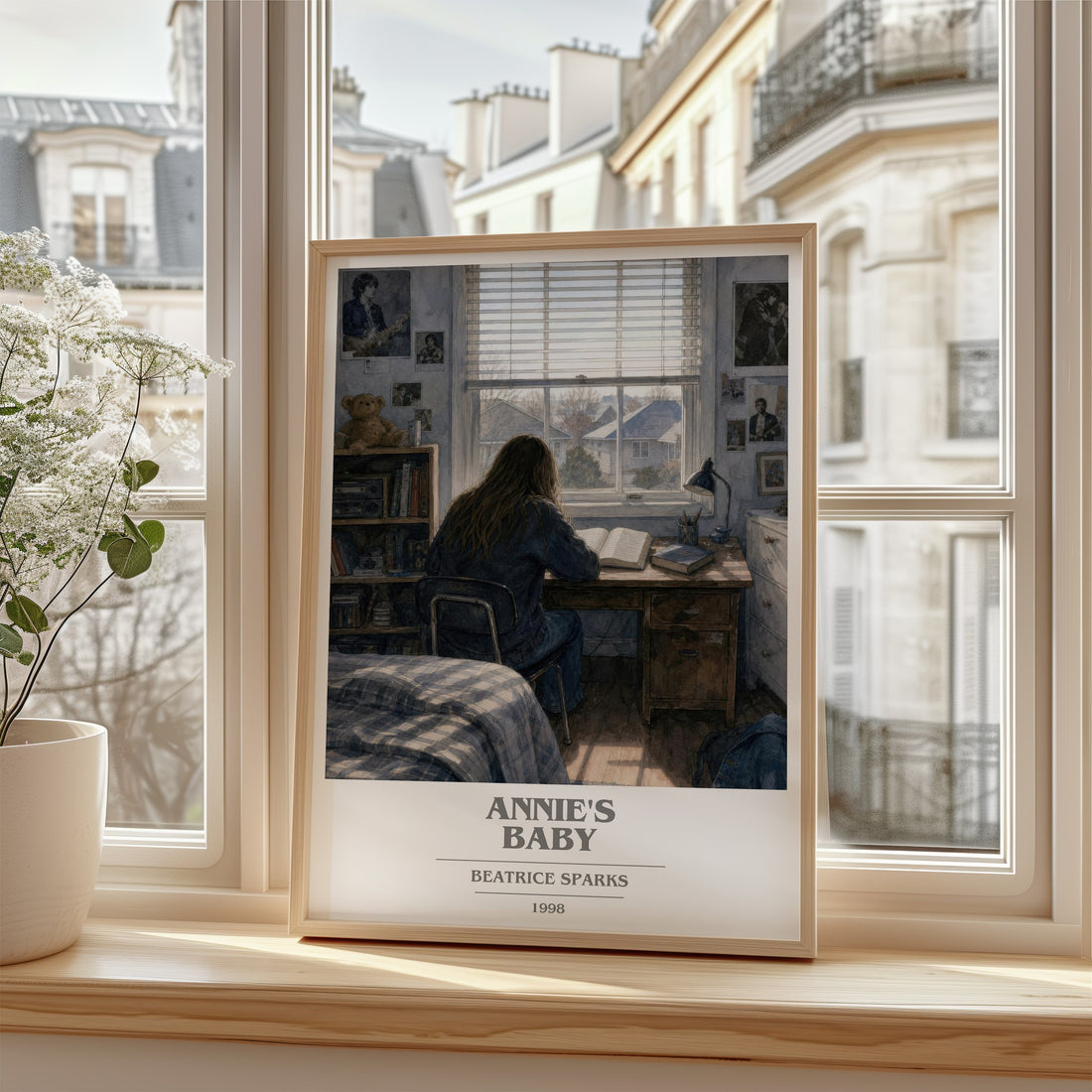 Annie's Baby book cover poster colour and style options – Beatrice Sparks book art